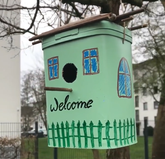 Humana DIY Nistkasten Upcycling