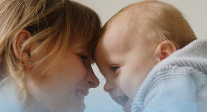Mama und Baby