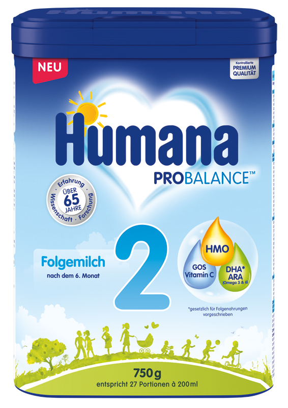 Humana Folgemilch 2 750 g